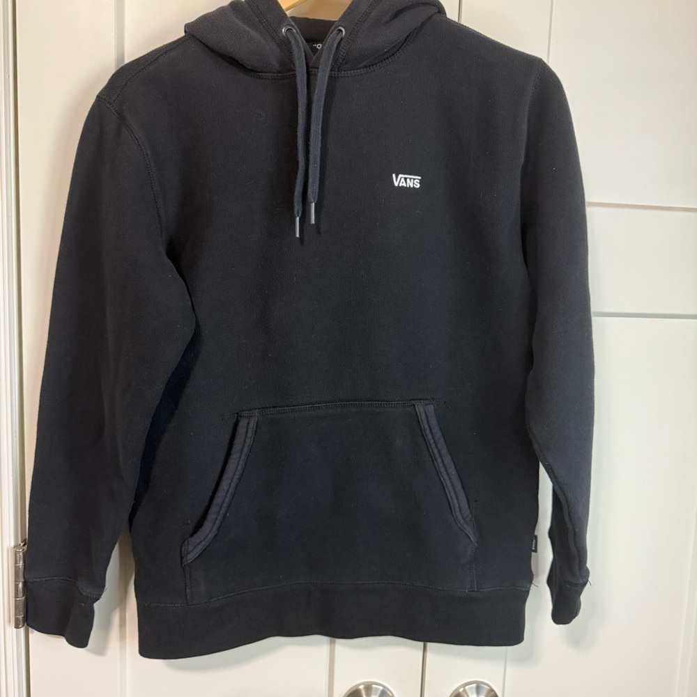 Vans Off the Wall Comfy Sweats black Hoodie Sweatshirt size small